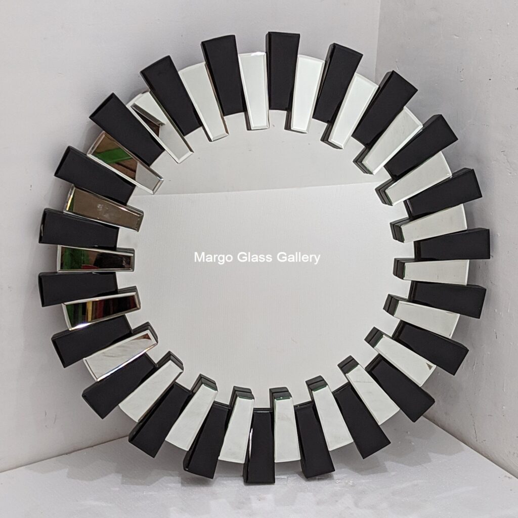 Black Venetian Mirror